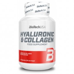 Hyaluronic & Collagen, 30 capsule, Biotech