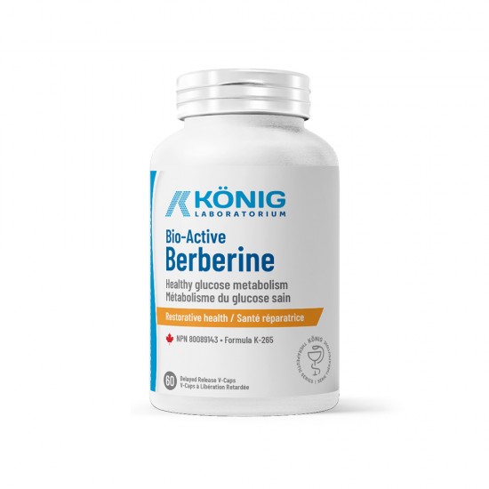 Bio-Active Berberine (Berberina), 60 caps, Konig Nutrition Laboratoriums 