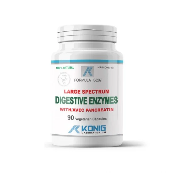 Digestive Enzymes, 90 caps, Konig Nutrition Laboratoriums