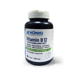 Vitamina B12 1000 mcg, 60 caps, Konig Nutrition Laboratoriums