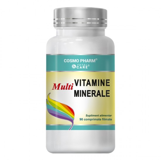 Multivitamine Multiminerale, 90 caps, Cosmo Pharm