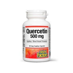 Quercetin 500 mg, 60 capsule, Natural Factors