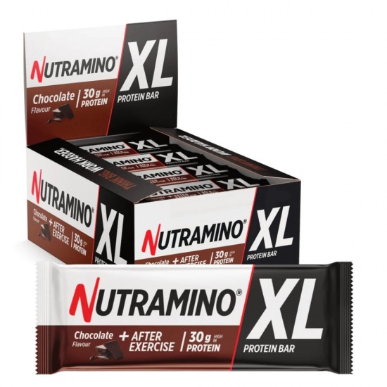 Batoane proteice Nutramino XL, 16 X 82 g, 30g proteine/baton