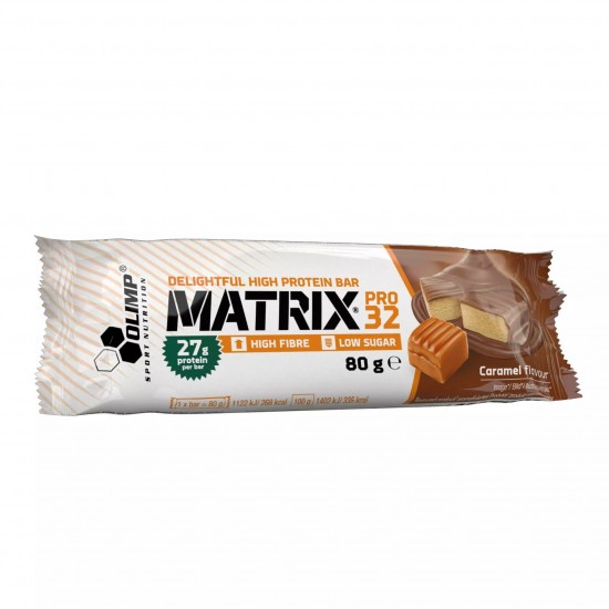 Baton proteic Matrix Pro 32, 24 buc x 80g - Olimp Sport Nutrition