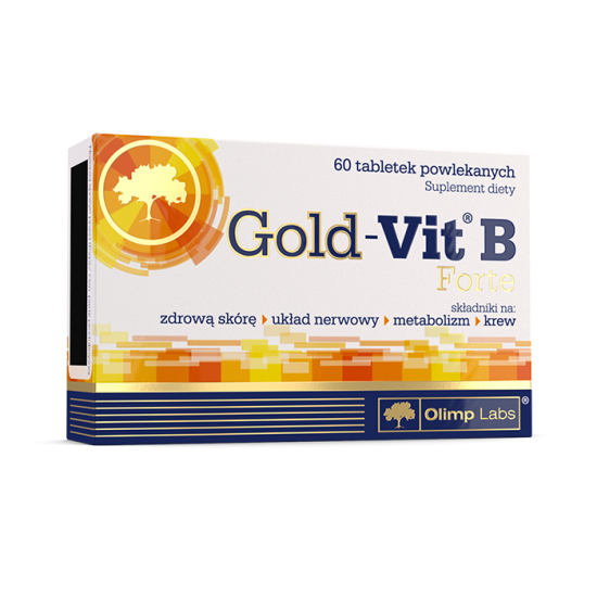 Forte Gold Vit B, Complex vitamina B, 60 capsule - Olimp Labs
