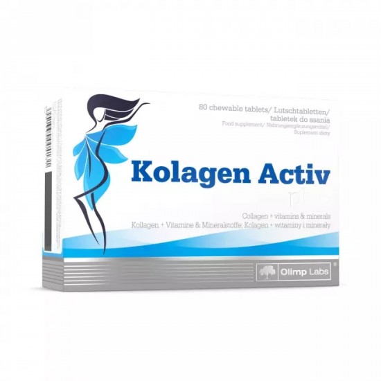 Kolagen Activ, Supliment alimentar cu hidrolizat de colagen, 80 capsule - Olimp Labs