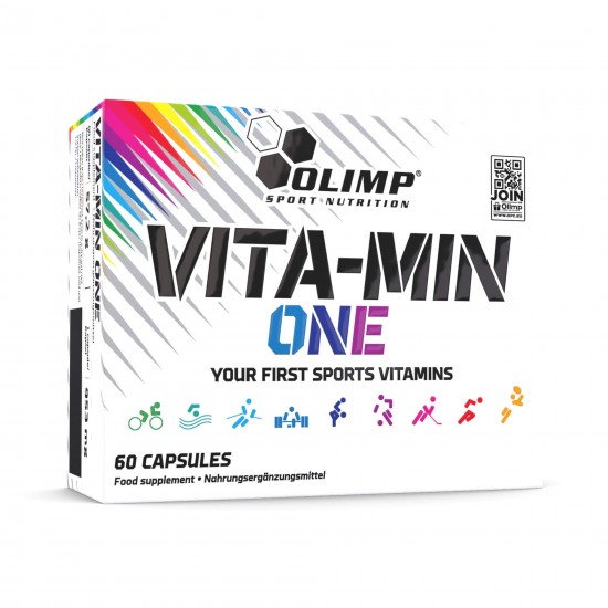 Vita-Min One, Vitamine si minerale, 60 capsule - Olimp Sport Nutrition