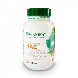 NAC (N-acetil-cisteina) 500 mg, 90 caps, Organika