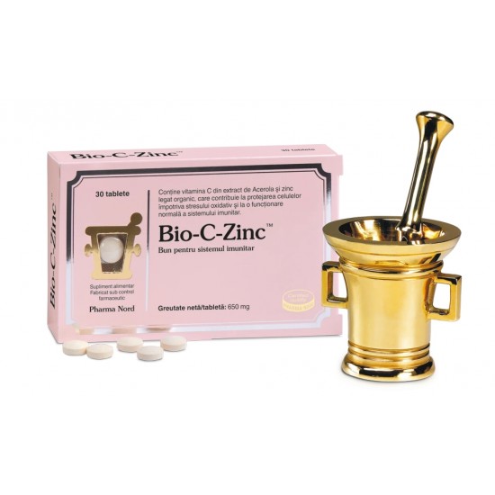 Bio-C-Zinc, 30 tablete - Pharma Nord