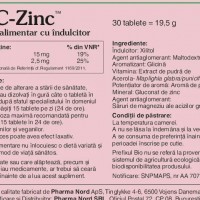 Bio-C-Zinc, 30 tablete - Pharma Nord