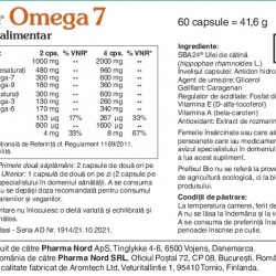 Supliment pentru membranele mucoase BIoActive Omega 7, 60 capsule - Pharma Nord