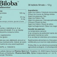 Bio-Biloba, 30 tablete - Pharma Nord