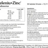Bio-Seleniu + Zinc, 120 tablete - Pharma Nord