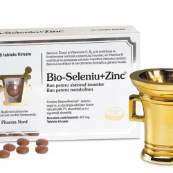 Bio-Seleniu + Zinc, 60 tablete - Pharma Nord