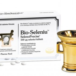 Bio-Seleniu Seleno Precise 100 mcg, 30 tablete,  Pharma Nord