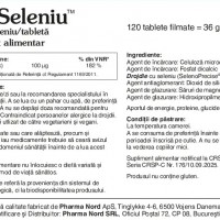 Bio-Seleniu Seleno Precise 100 mcg, 120 tablete, Pharma Nord