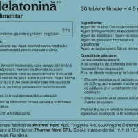 Bio-Melatonina 3 mg, 30 tablete - Pharma Nord