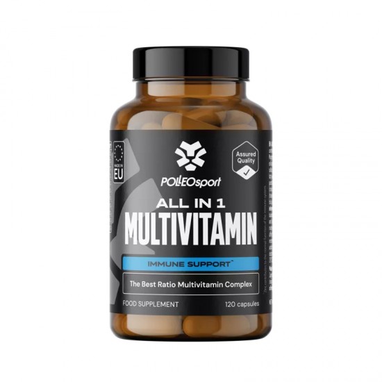 All in 1 Multivitamin, 120 capsules, Polleo Sport