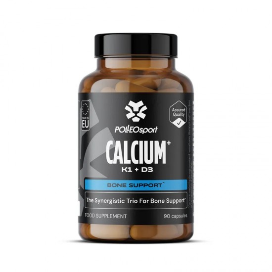 Calcium + K1 + D3, 90 capsule, Polleo Sport