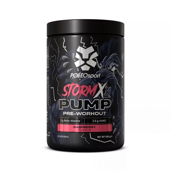StormX PUMP Pre-Workout, 500 g, Polleo Sport