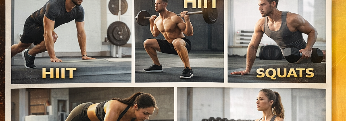 Cele mai eficiente exercitii pentru slabit