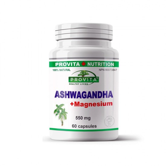 Ashwagandha cu magneziu, 60 caps, PROVITA-NUTRITION