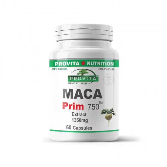 Maca Prim 750 mg, 60 caps, PROVITA-NUTRITION
