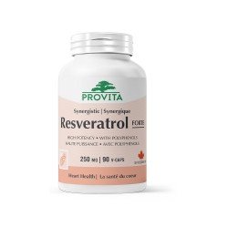 Resveratrol 250 mg, 90 caps, PROVITA NUTRITION