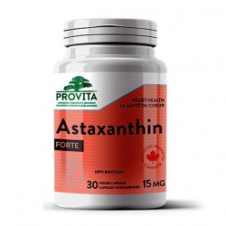 Astaxanthin forte – 15 mg, 30 caps, PROVITA-NUTRITION