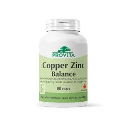 Copper-Zinc Balance, 90 caps, Provita Nutrition