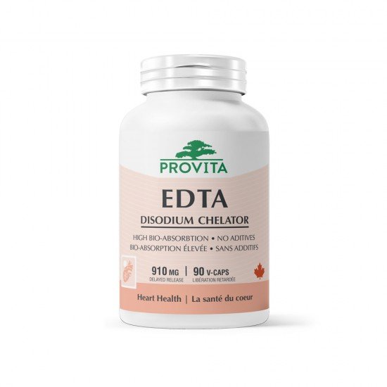 EDTA, 910 mg, 90 capsule gastro rezistente, PROVITA-NUTRITION