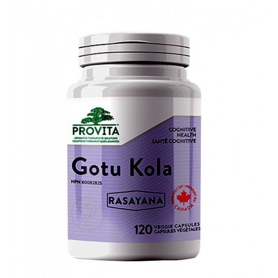 Gotu Kola – 500 mg, 120 caps, PROVITA-NUTRITION