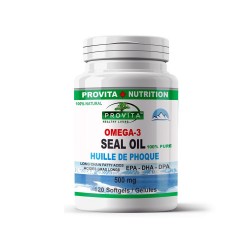 Omega 3 (Ulei de foca) 500 mg, 120 caps, PROVITA NUTRITION