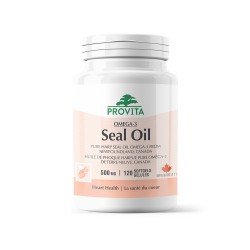 Omega 3 (Ulei de foca) 500 mg, 120 caps, PROVITA NUTRITION