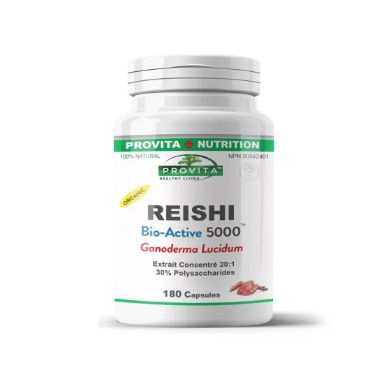 Reishi 5000 Ganoderma, 180 caps, PROVITA-NUTRITION