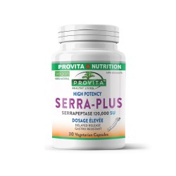 Serra Plus (Serrapeptază), 30 caps, PROVITA-NUTRITION