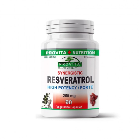 Resveratrol 250 mg, 90 caps, PROVITA NUTRITION