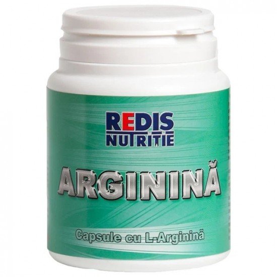 Arginina, 120 capsule - Redis Nutritie