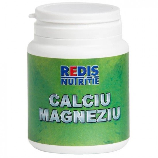 Calciu Magneziu, 120 capsule - Redis Nutritie