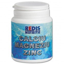 Calciu Magneziu Zinc, 120 capsule - Redis Nutritie