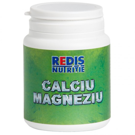 Calciu Magneziu, 120 capsule - Redis Nutritie