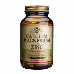 Calcium Magnesium Plus Zinc, 100 tablete, SOLGAR