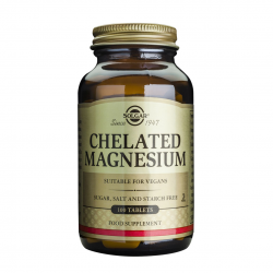 Chelated Magnesium 100 mg, 100 tab, SOLGAR