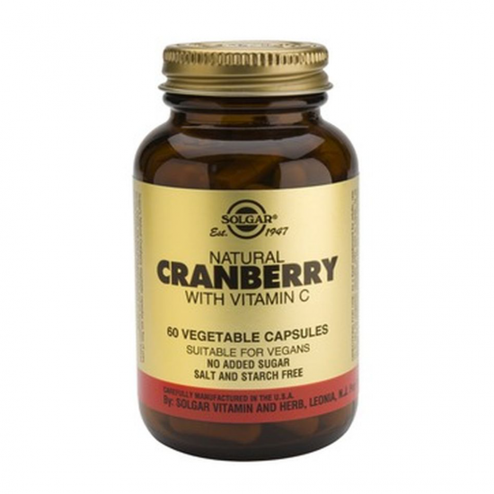 Cranberry Extract With Vit C, 60 caps, SOLGAR