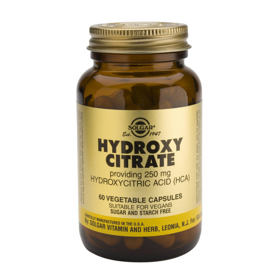 Hydroxy Citrate 250mg, 60 caps, SOLGAR