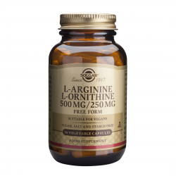 L-Arginine L-Ornithine 500/250 mg, 50 caps, SOLGAR