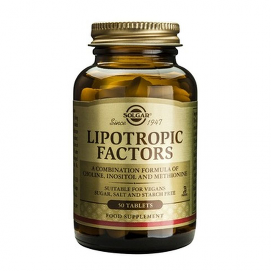 Lipotropic Factors, 50 tab, SOLGAR