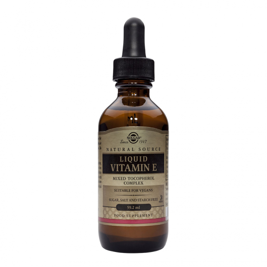 Liquid Vitamin E (20000 UI), 59.2 ml, SOLGAR Liquid Vitamin E (20000 UI), 59.2 ml, SOLGAR
