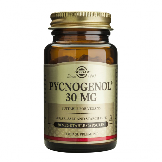 Pycnogenol 30mg, 30 caps, SOLGAR