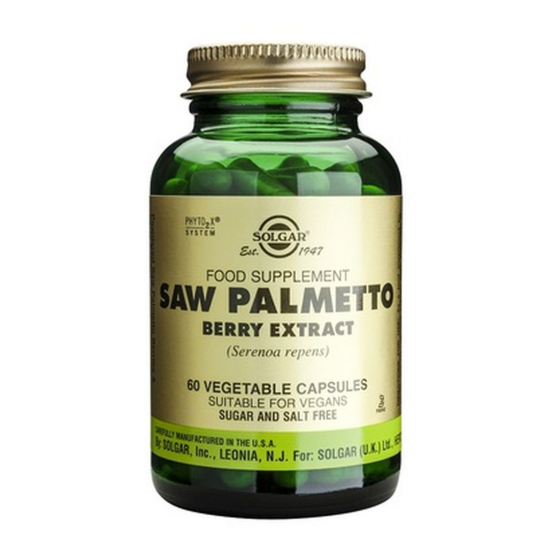 Saw Palmetto Berry Extract, 60 caps, SOLGAR Saw Palmetto Berry Extract, 60 caps, SOLGAR